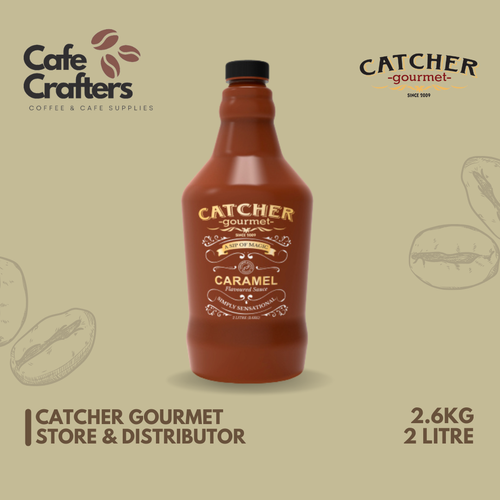 Catcher Gourmet Caramel Sauce 2L – for cafés & dessert shops