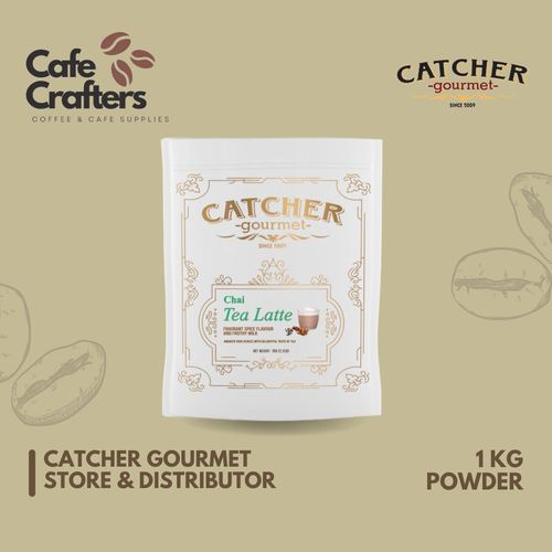 Catcher Gourmet Chai Tea Latter Powder 1KG – café beverage powder