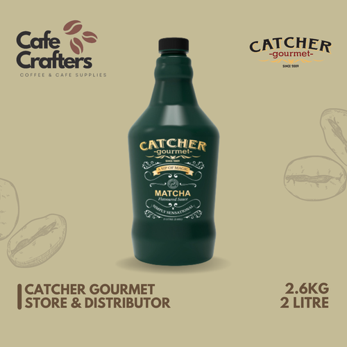 Catcher Gourmet Matcha Sauce 2L – for cafés & dessert shops