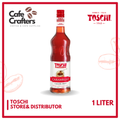 Toschi Caramel Syrup 1L – flavored syrup for cafés