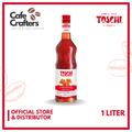 Toschi Salted Caramel Syrup 1L – flavored syrup for cafés