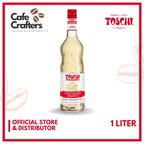 Toschi White Chocolate Syrup 1L (Test) – flavored syrup for cafés